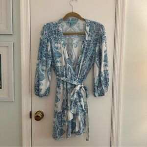 Melissa Odabash Paisley Wrap Dress